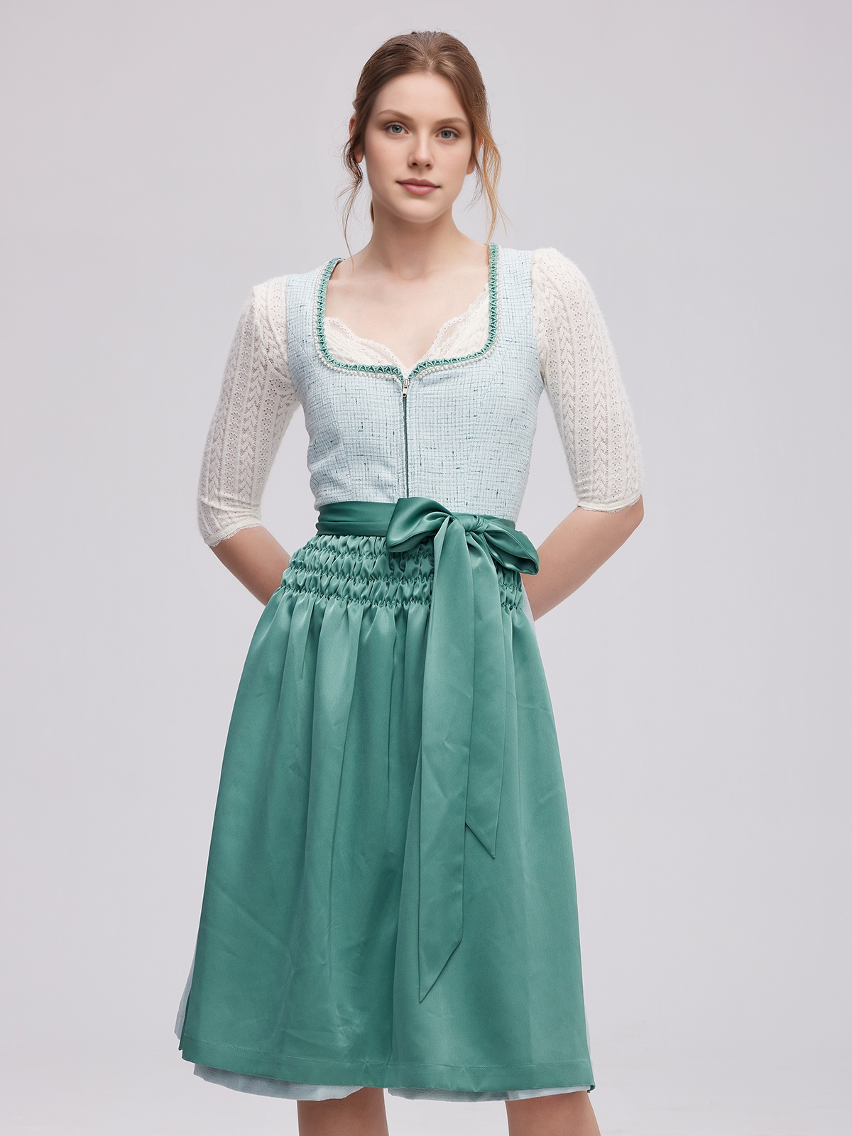 Dirndl Grün in eleganter Ausführung