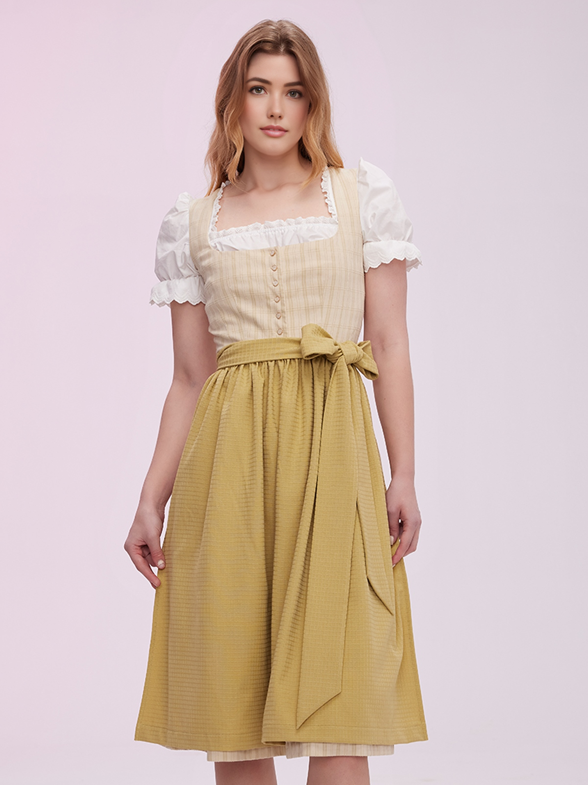 Dirndl Grün Schwarz